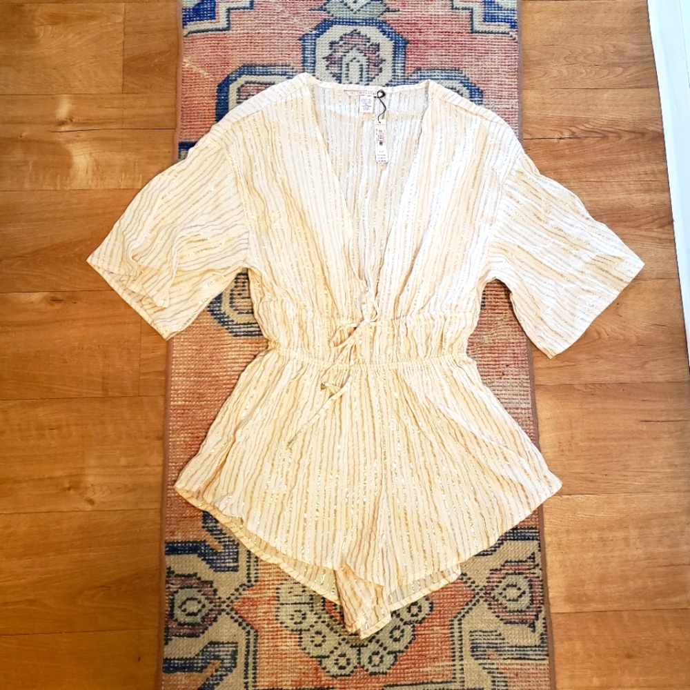 Victoria's Secret golden goddess romper